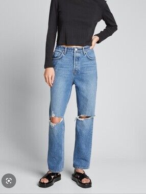 GRLFRND The Amanda Mid Rise Jeans